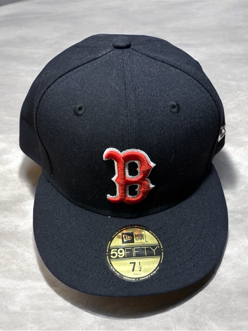 MLB Boston Red Sox Navy Blue Fitted Cap